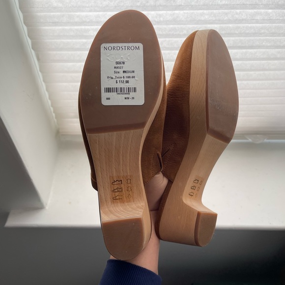 Madewell mule clogs wood block heels - Picture 2 of 4